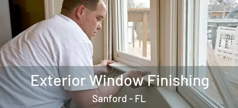  Exterior Window Finishing Sanford - FL