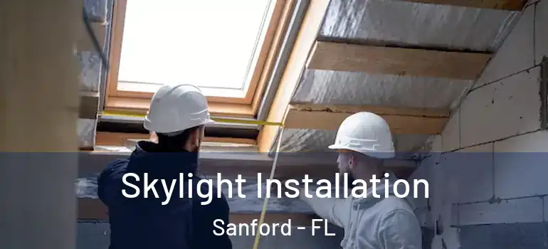  Skylight Installation Sanford - FL