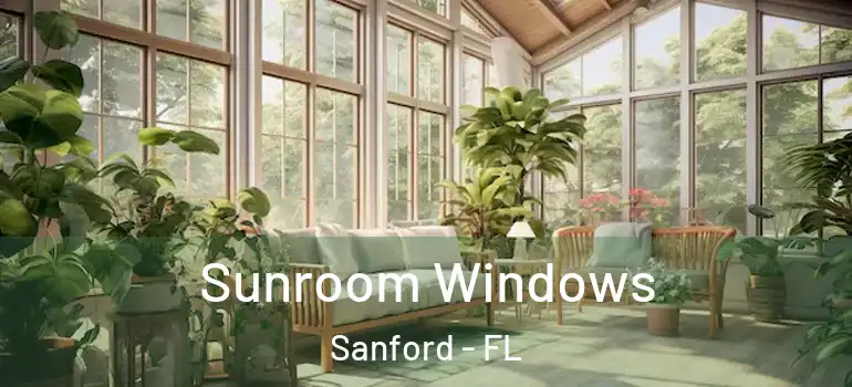  Sunroom Windows Sanford - FL